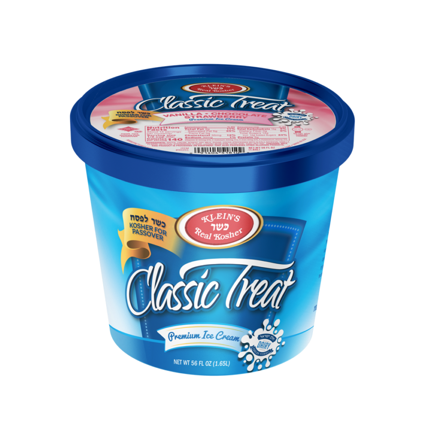 Passover Classic Neapolitan Kosher Ice Cream