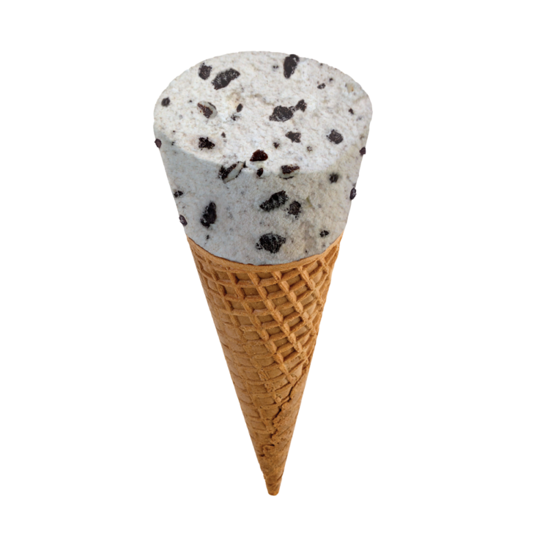 Cookies 'N Cream Cone Kosher Ice Cream