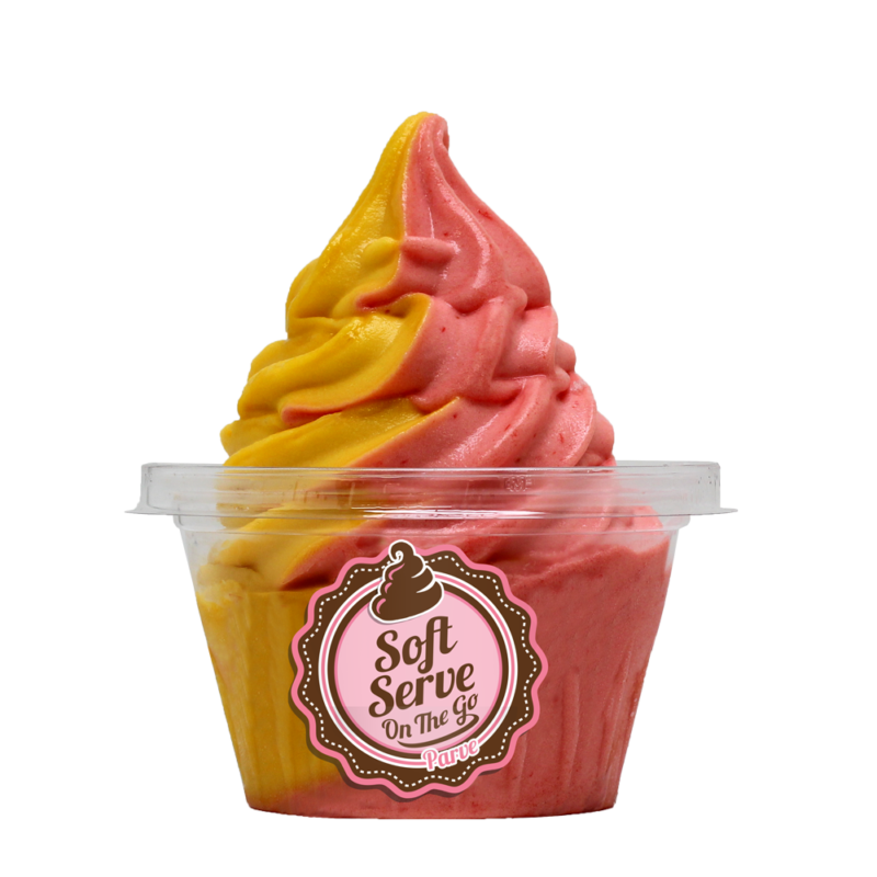 Strawberry Mango Sorbet Kosher Ice Cream