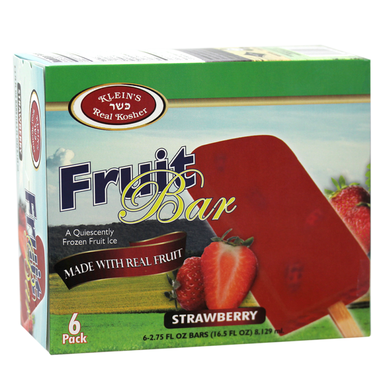 Strawberry Fruit Bar Kosher Ice Cream