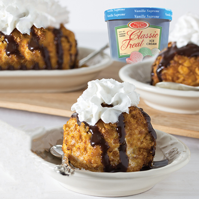 Celebrate Chanukah with Fried Ice Cream Kosher Ice Cream