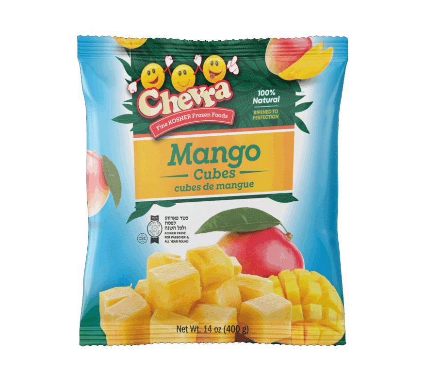 Mango Cubes - Kosher Ice Cream