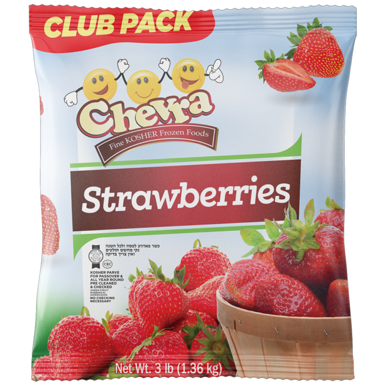 Strawberries Kosher Ice Cream