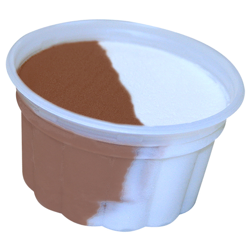 Vanilla Chocolate Dessert Cup Kosher Ice Cream