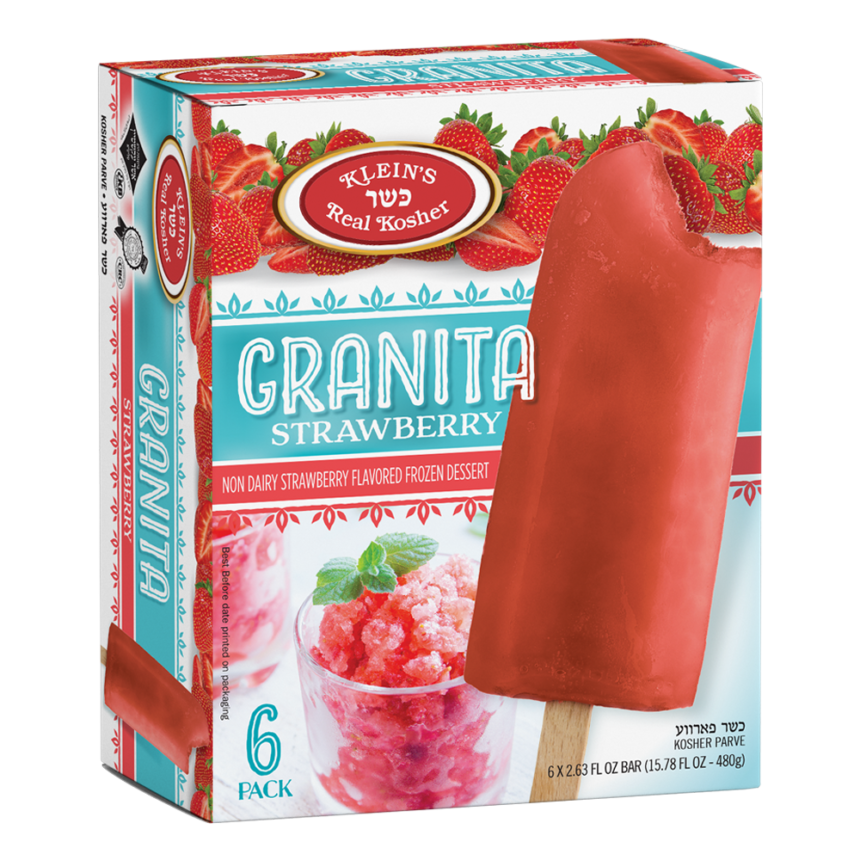 Granita Strawberry Kosher Ice Cream