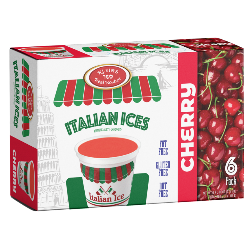 Cherry Italian Ices Kosher Ice Cream