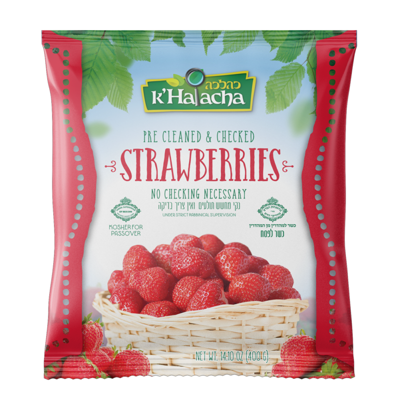 Strawberries Kosher Ice Cream