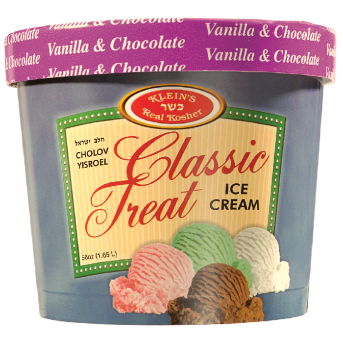 Dixie Cup VanillaChocolate Kosher Ice Cream