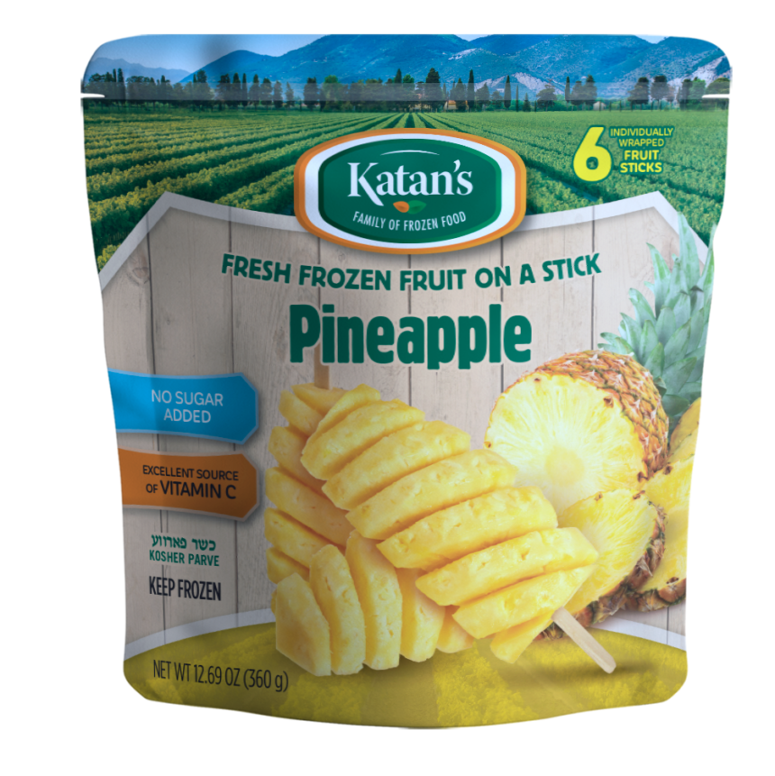 Pineapple Sticks Kosher Ice Cream