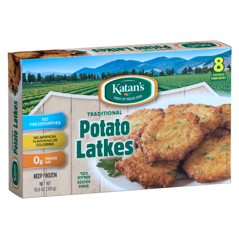 Potato Latkes Kosher Ice Cream