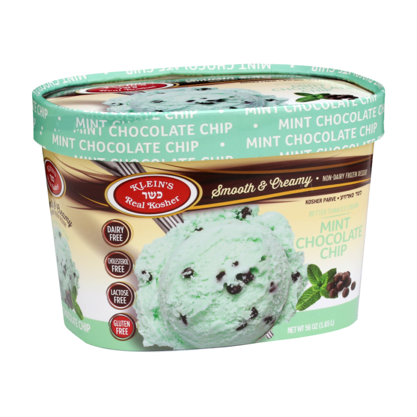 SNC Mint Chip Kosher Ice Cream