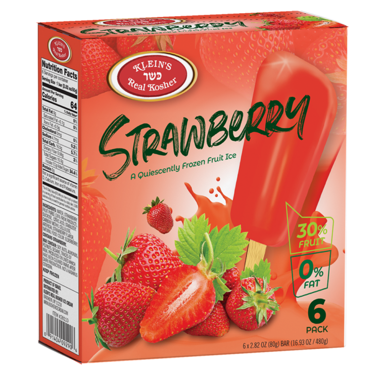 Strawberry Fruit Bar Kosher Ice Cream