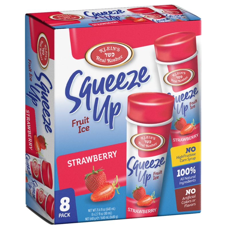 Strawberry Squeeze Up Kosher Ice Cream
